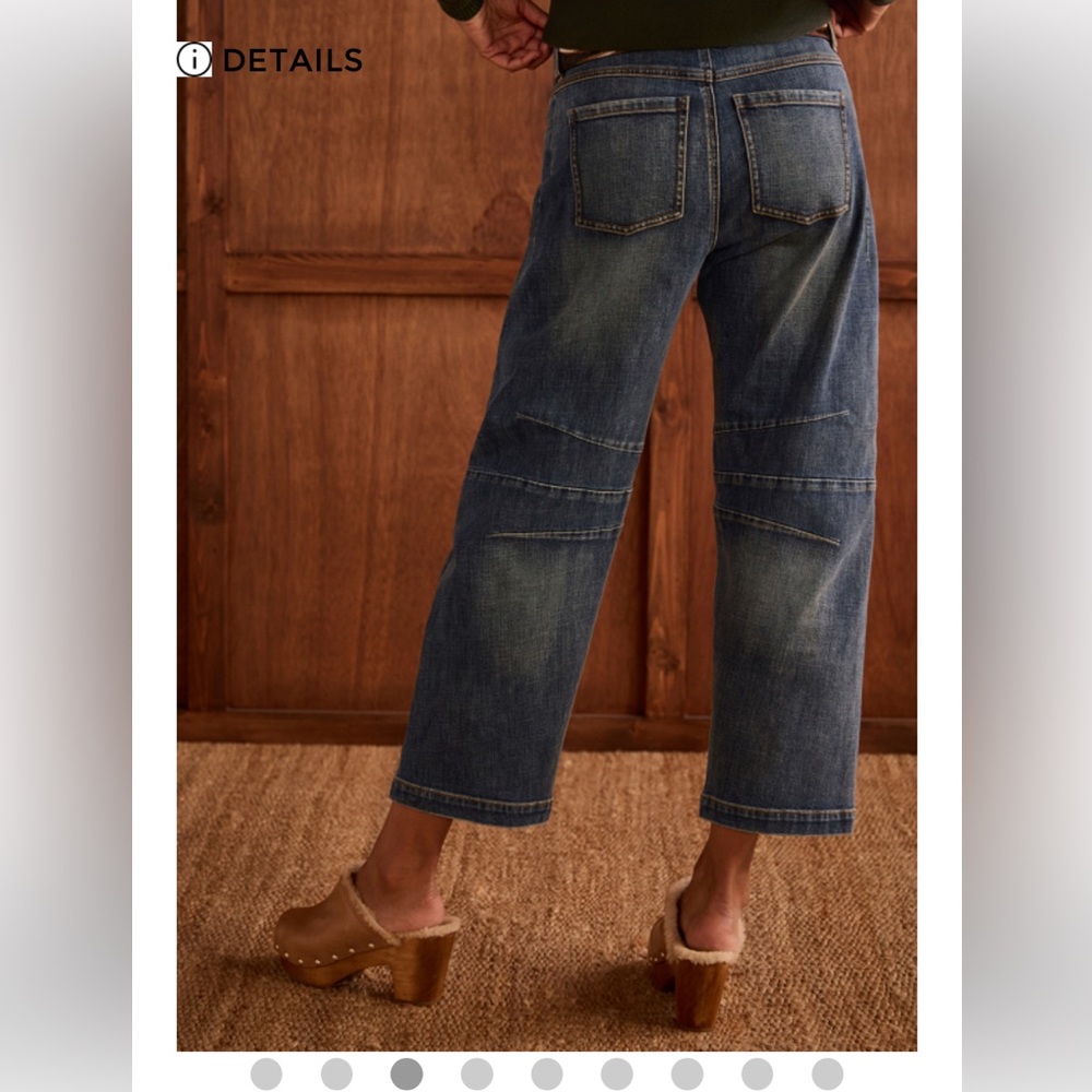 CAbi Cooper Jean Size 6 - Fall 2025 season “baby barrel” NWOT - Picture 2 of 7